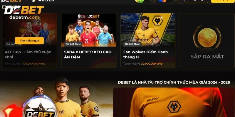 Giới thiệu Debet – Nhà Cái Trực Tuyến Hàng Đầu Hiện Nay 4 Nhà cái thường xuyên có các chương trình hoàn trả cược cho người chơi